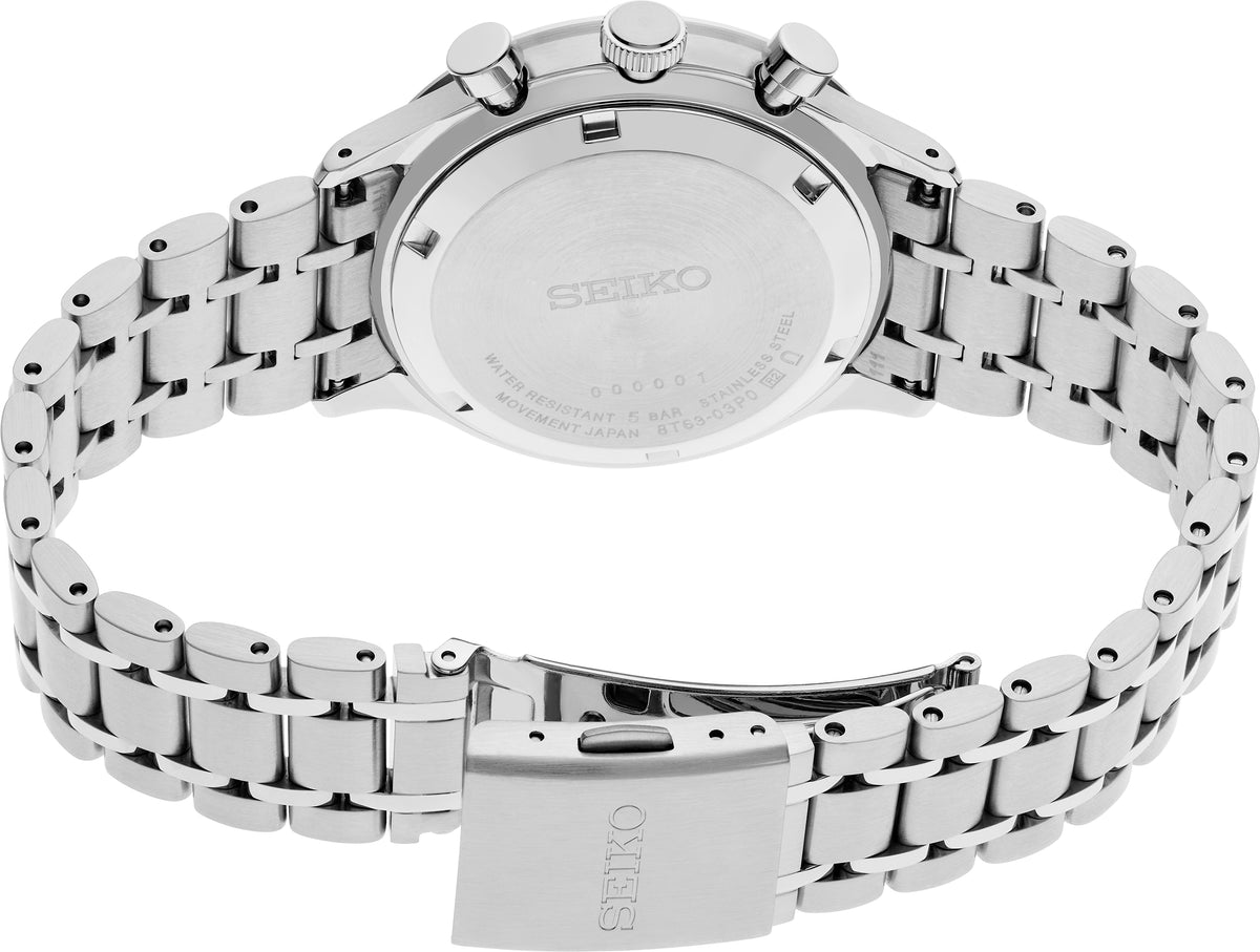 Seiko Essentials SSB479 Black Dial