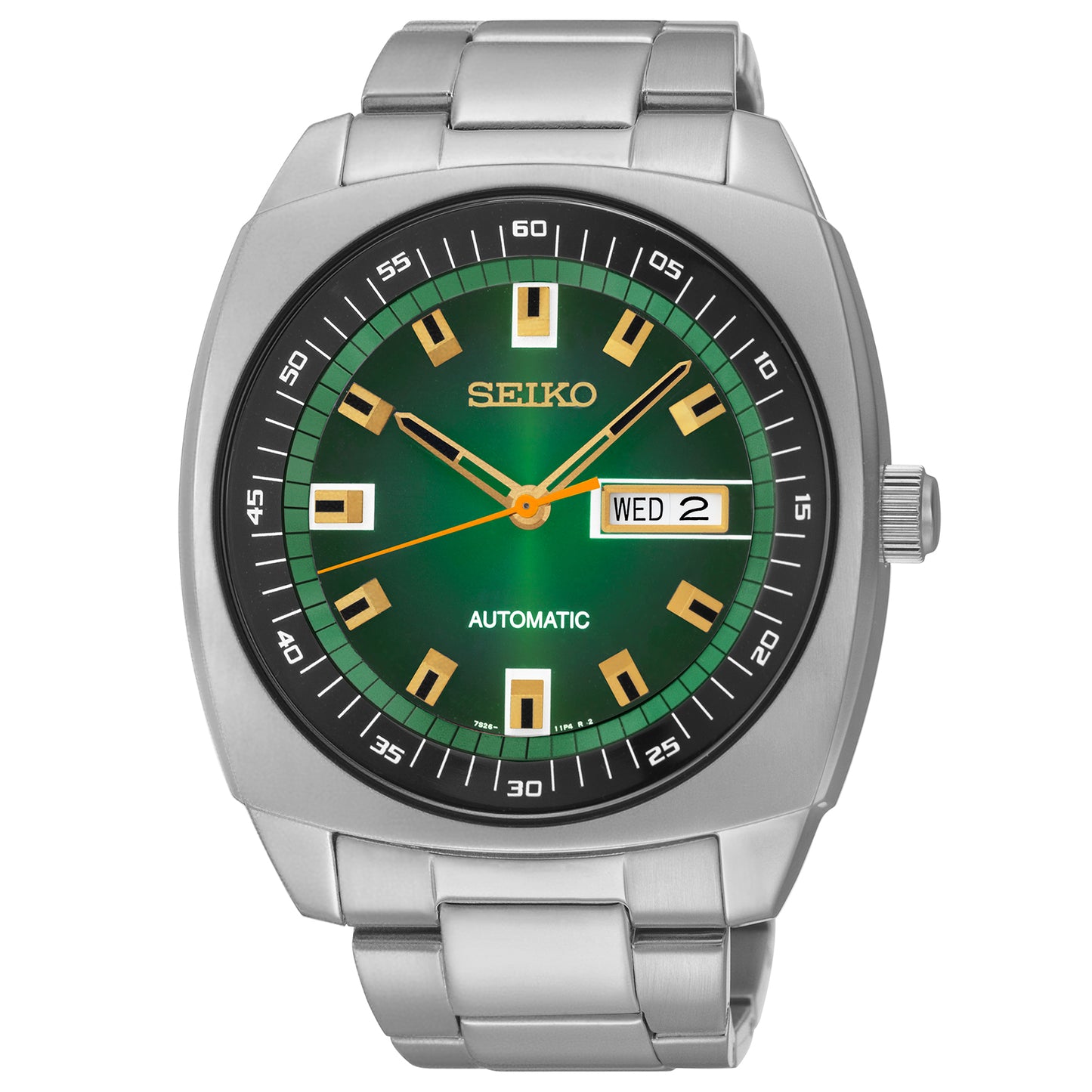 Seiko SNKM97 Green Dial Automatic Watch