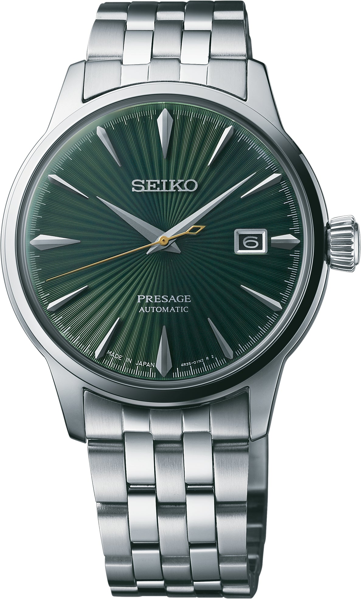 Seiko Srpe15 Green Dial Cocktil Time Watch