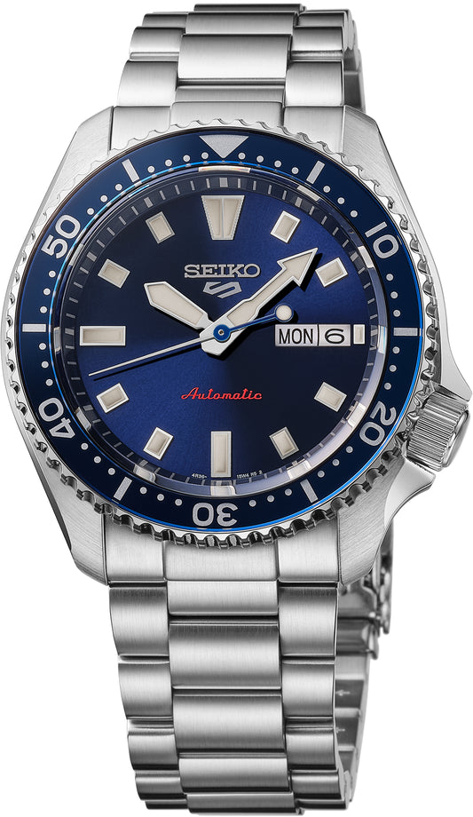 Seiko 5 Sports SRPL83 SKX Automatic Blue Dial Men's Watch