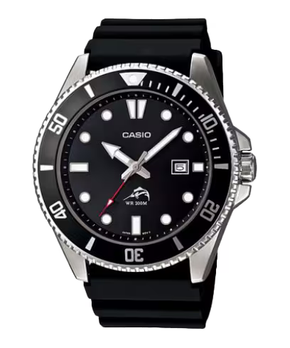 MDV106-1A Casio Dive-Watch Style Silver Watch